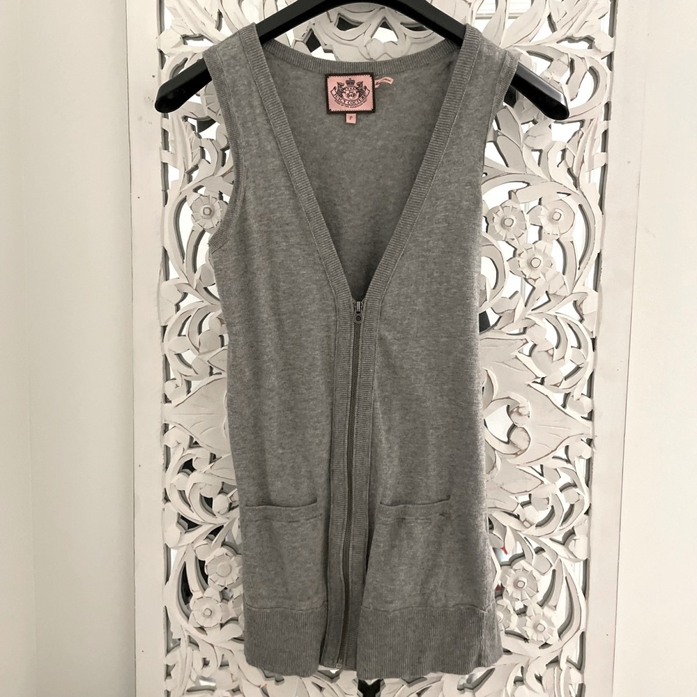 Juicy Couture Zipper Vest